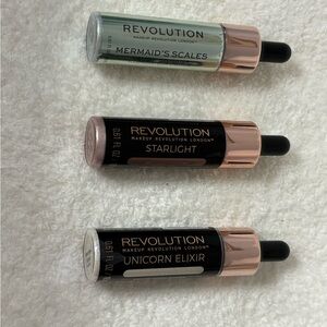 Revolution Liquid Highlighters - 3 pc